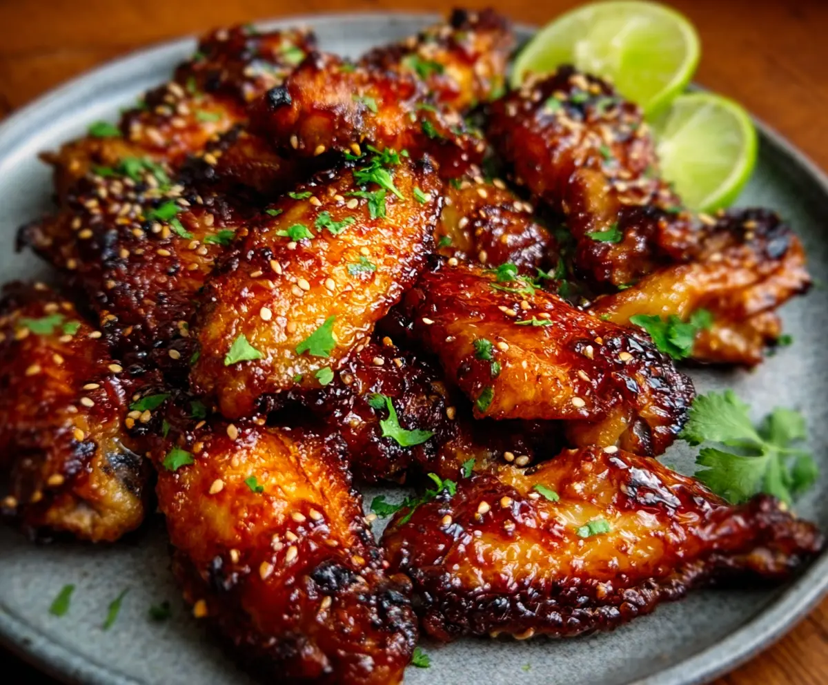 Sticky Pineapple Teriyaki Wings