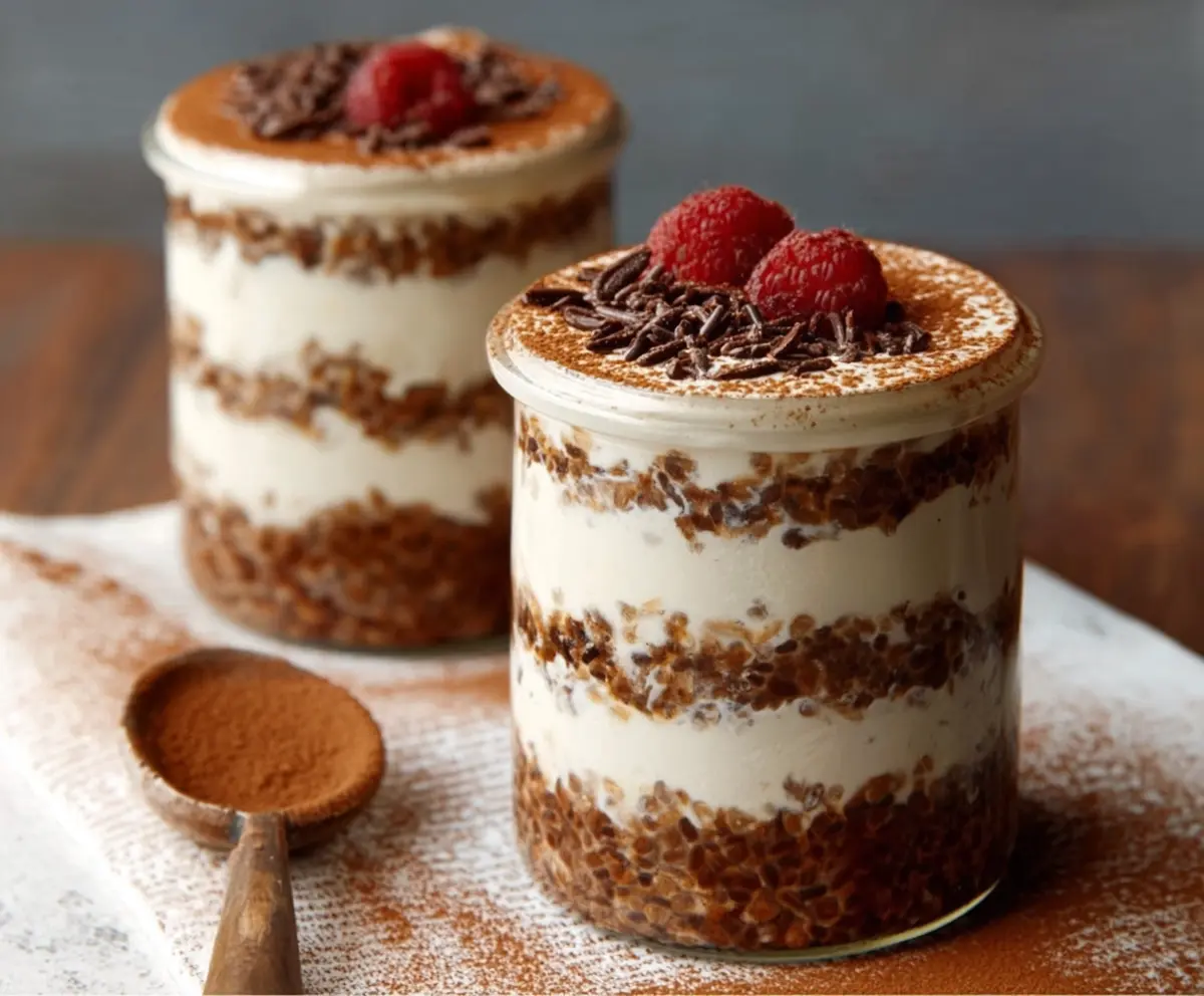 Easy Tiramisu Overnight Oats