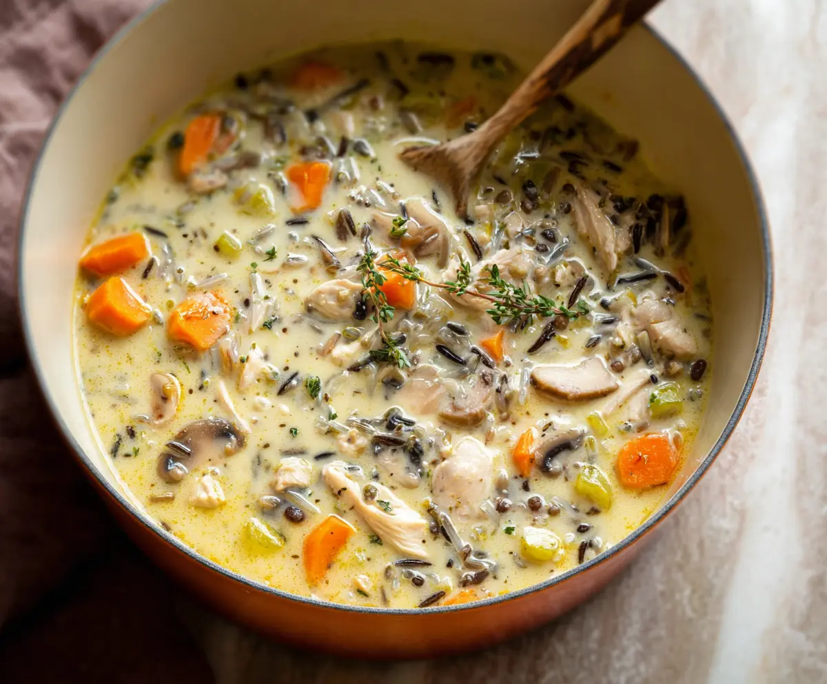 Hearty Turkey Wild Rice Soup Recipe