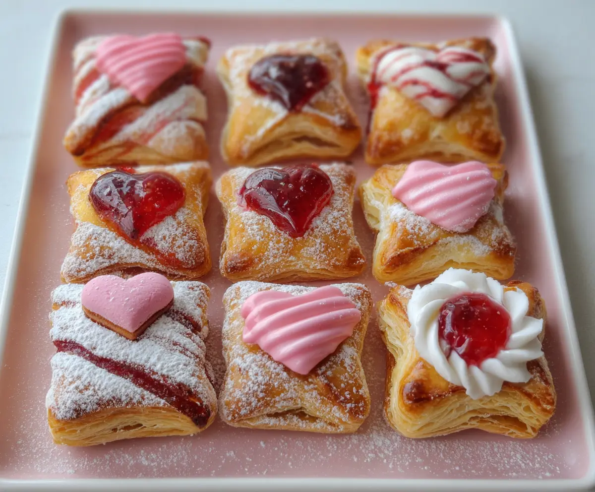 Valentine's Love Letter Pastries Recipe