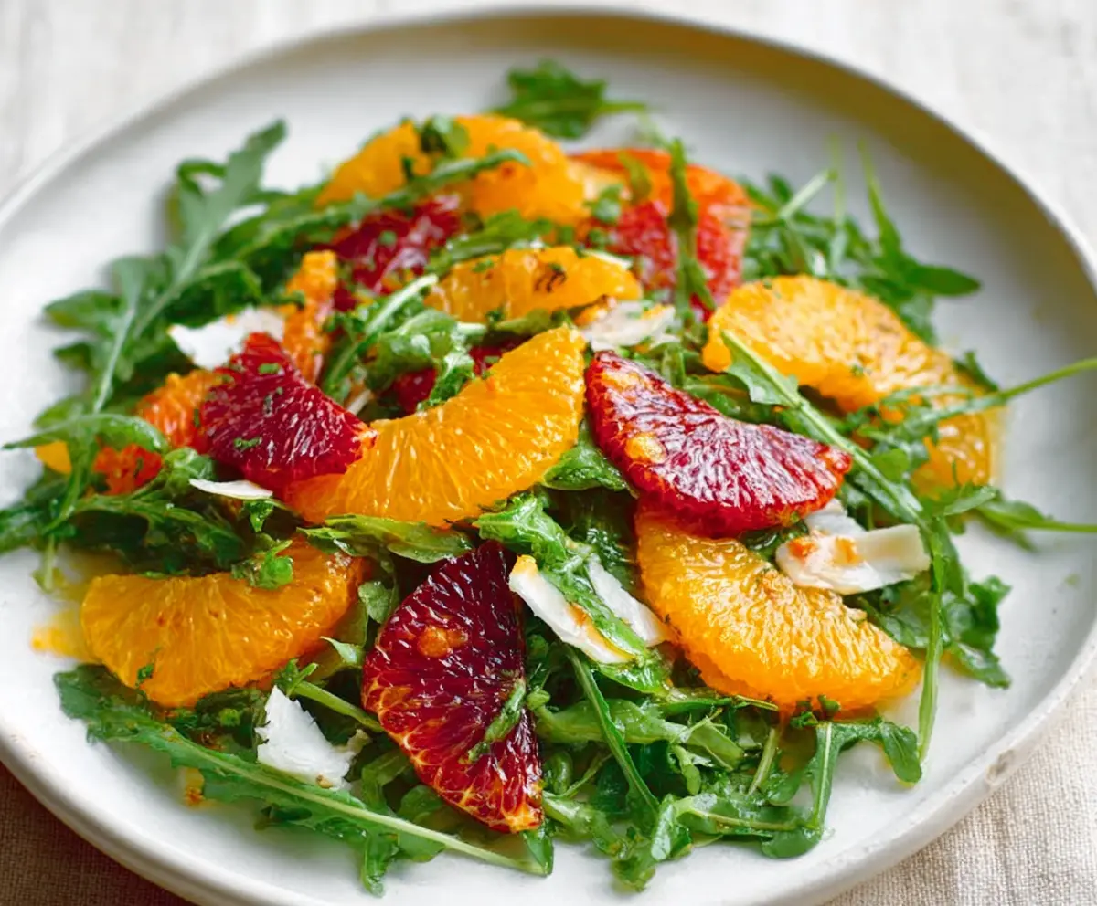 Bright Winter Citrus & Arugula Salad