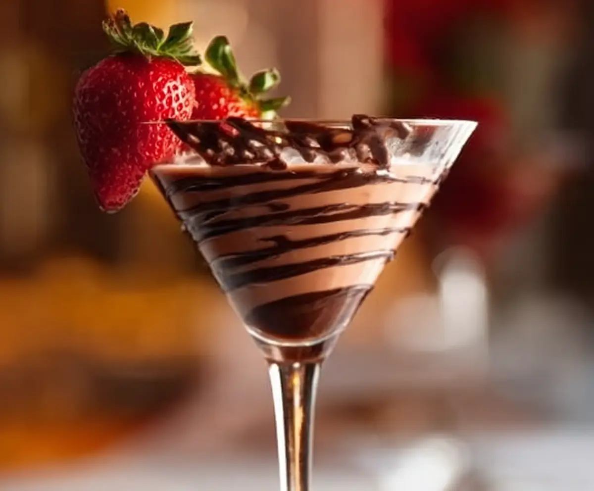 Rich Chocolate Strawberry Martini Recipe
