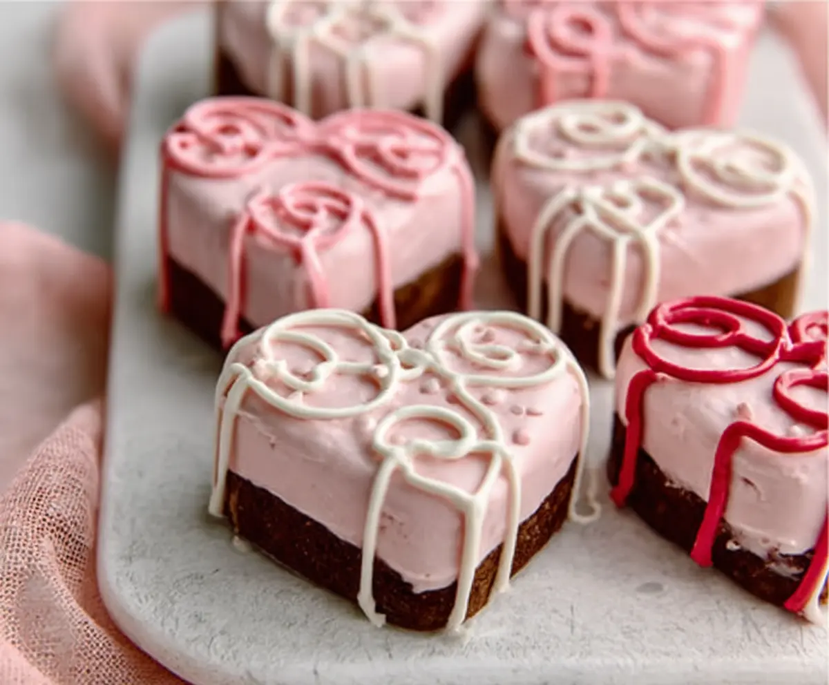 Delicious Copycat Little Debbie Valentines Cakes displayed on a plate, perfect for Valentine's Day celebrations.