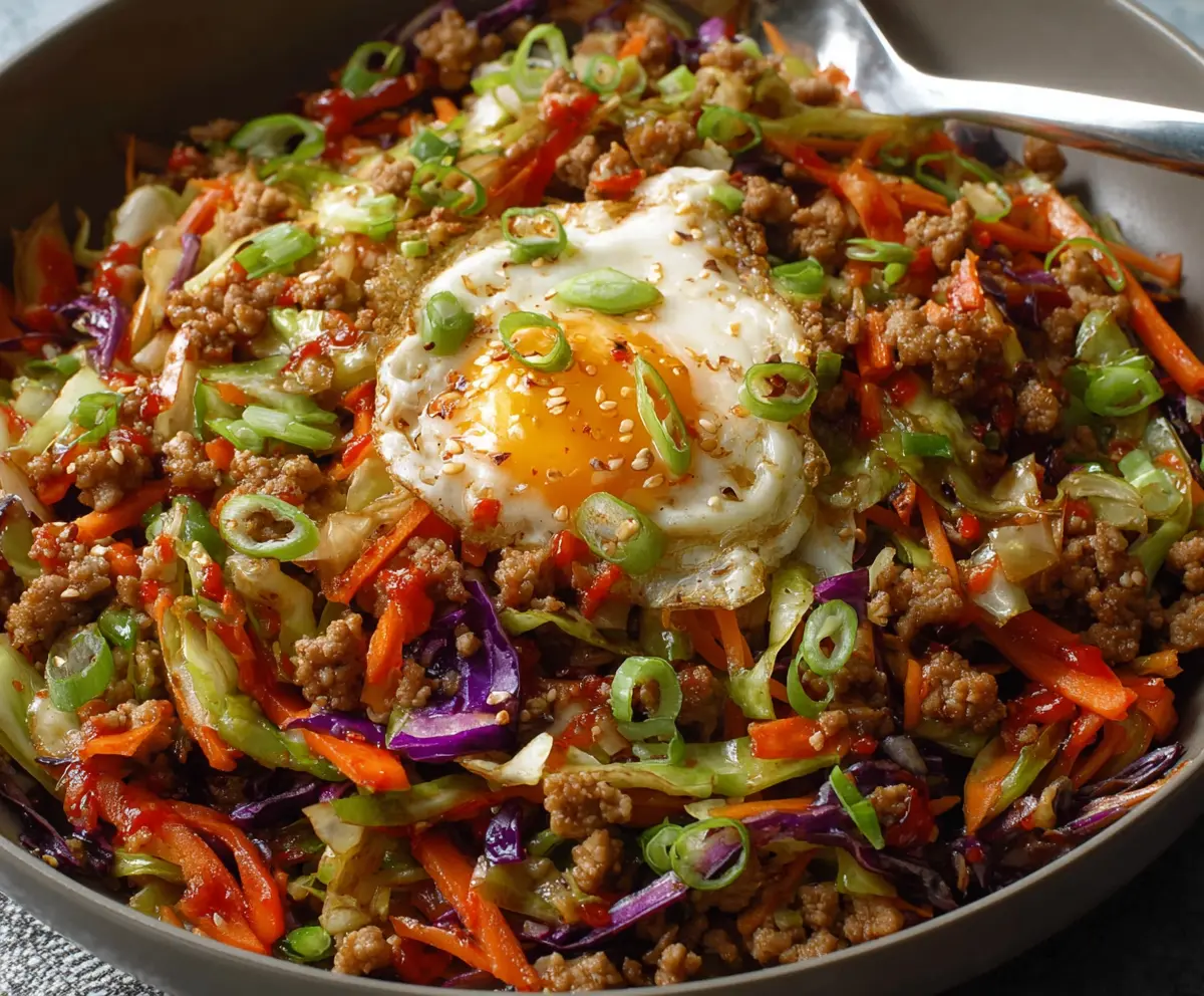 Easy Egg Roll in a Bowl Recipe