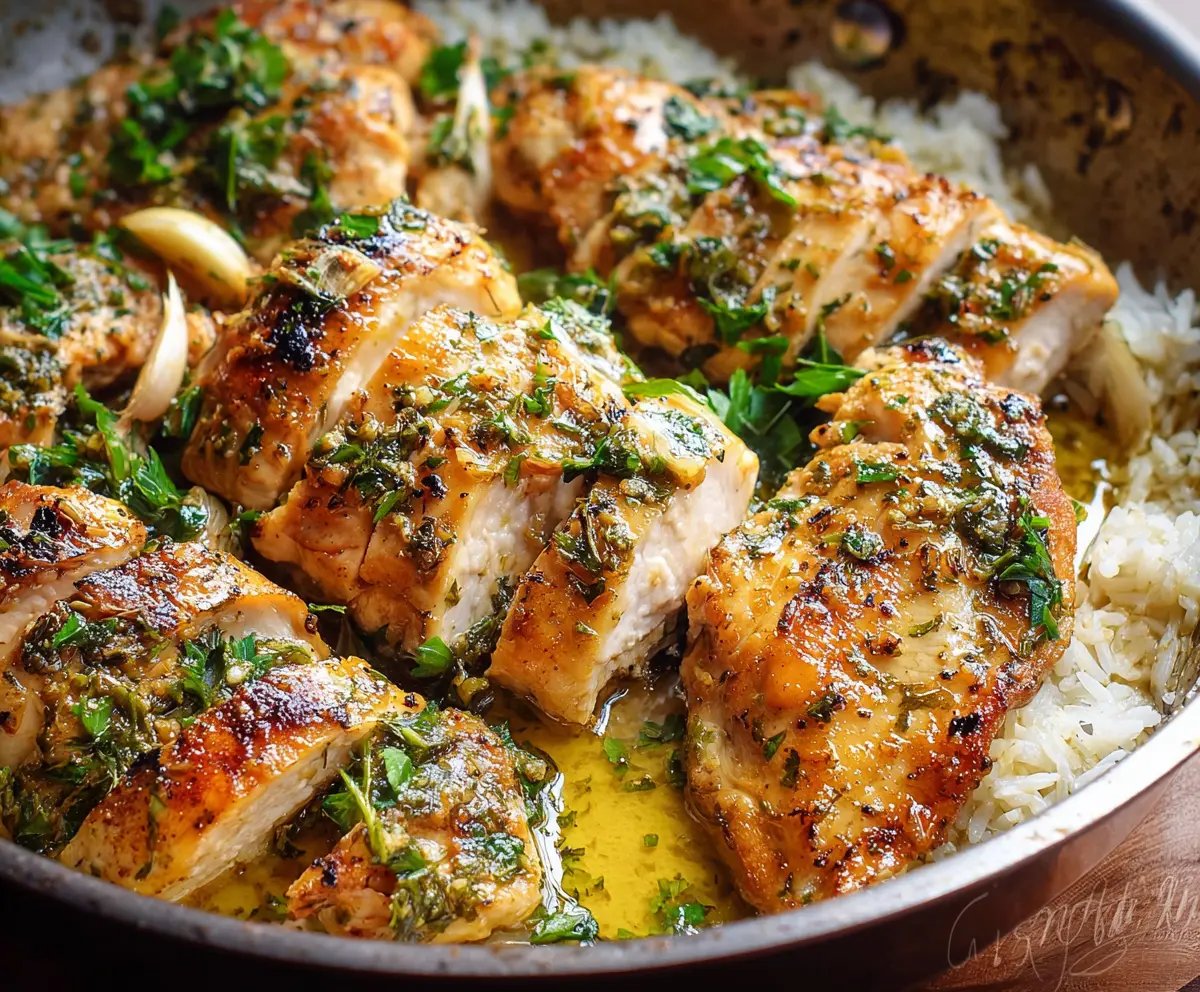 Easy Garlic Butter Chicken Recipe