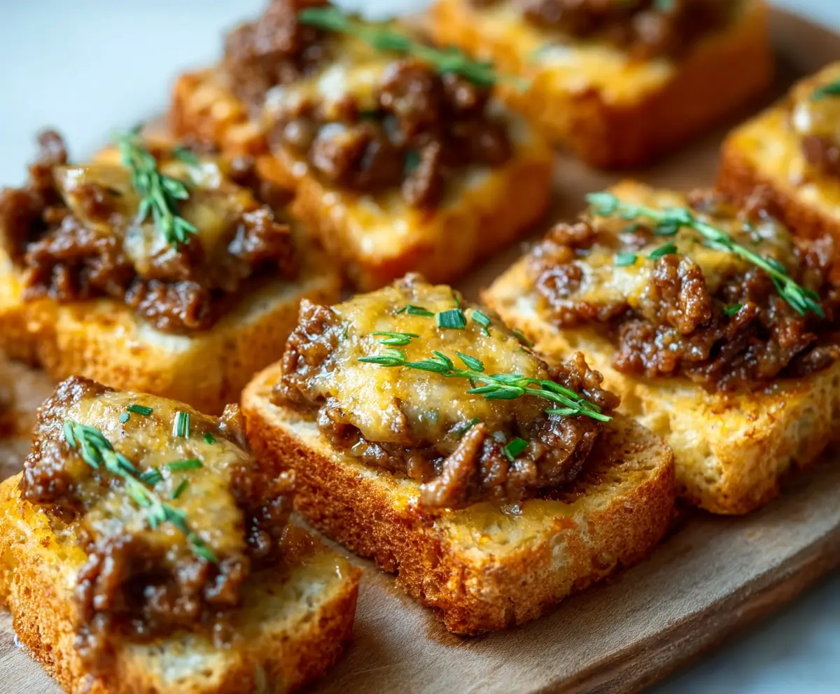 Easy Hanky Panky Appetizers