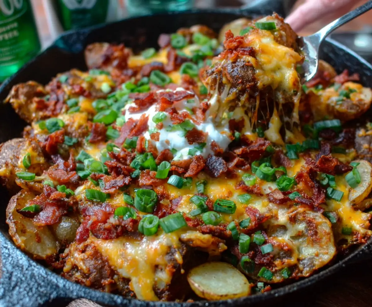 Irish Pub Potato Nachos Recipe