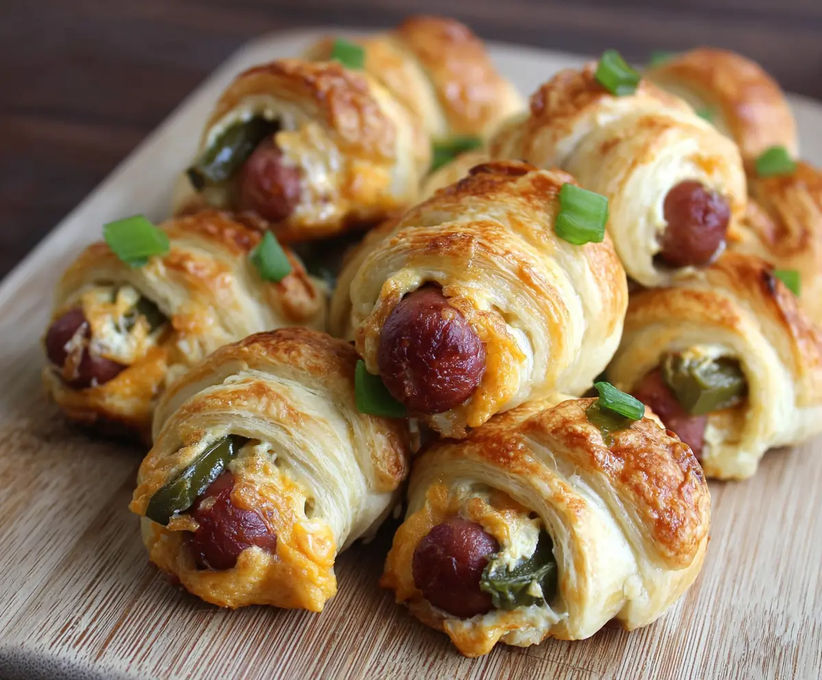 Easy Jalapeno Popper Pigs in Blanket