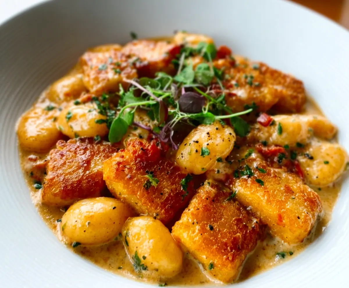 Marry Me Crispy Tofu Gnocchi