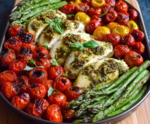 One-Pan Pesto Chicken