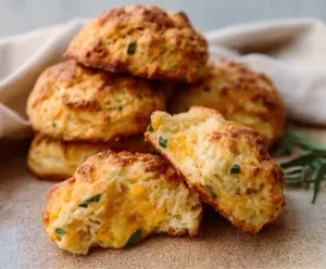 Sourdough Discard Savory Cheddar Biscuits