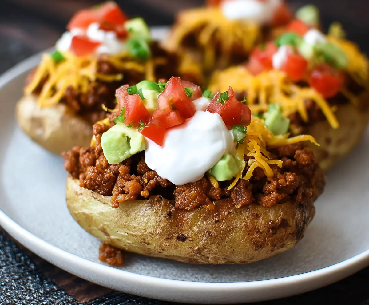 Easy Taco Potatoes Recipe