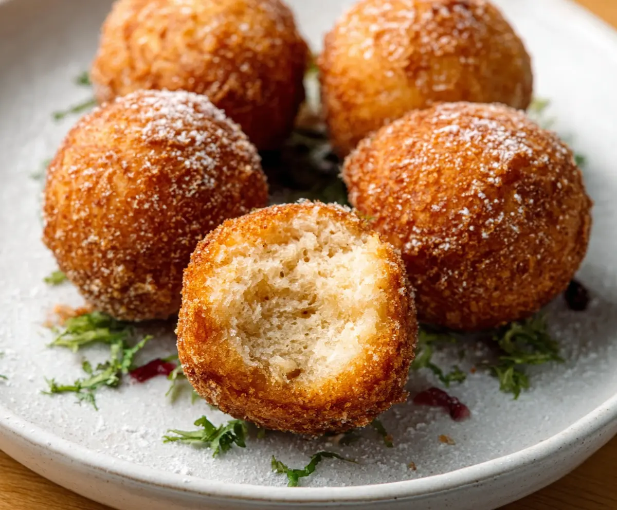 Crispy Tofu Donut Balls Recipe