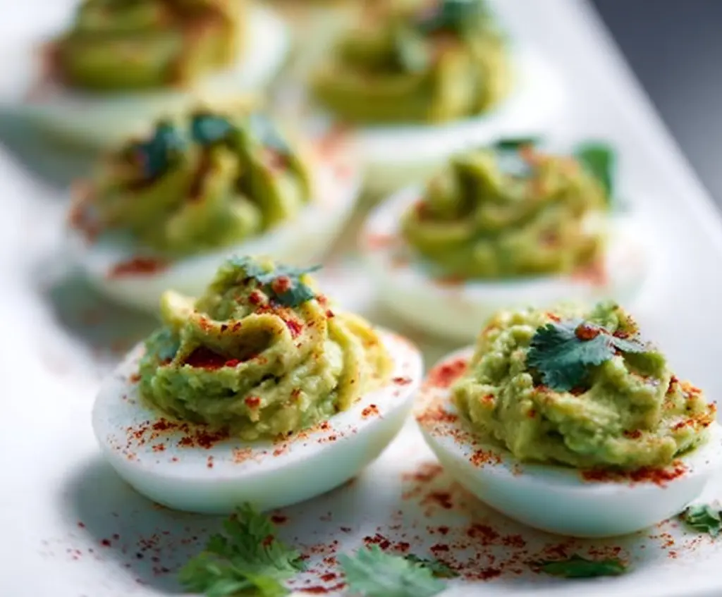 Avocado Deviled Eggs