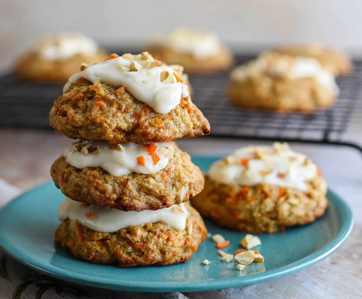 Delicious Carrot Cake Cookies Recipe
