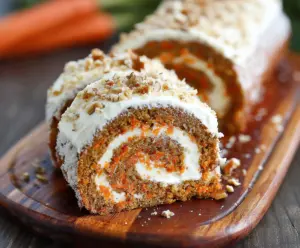Carrot Cake Roll