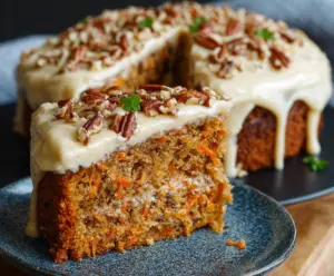 Carrot Cake with Cream Cheese Frosting
