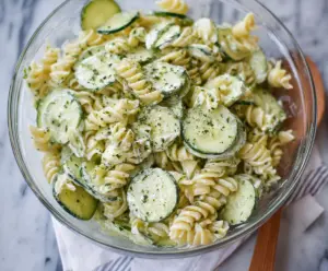 Cucumber Pasta Salad