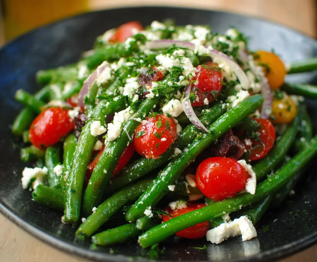 Green Bean and Feta Salad