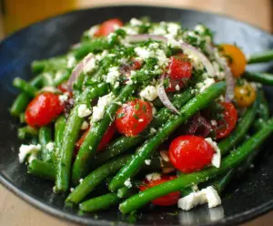 Green Bean and Feta Salad