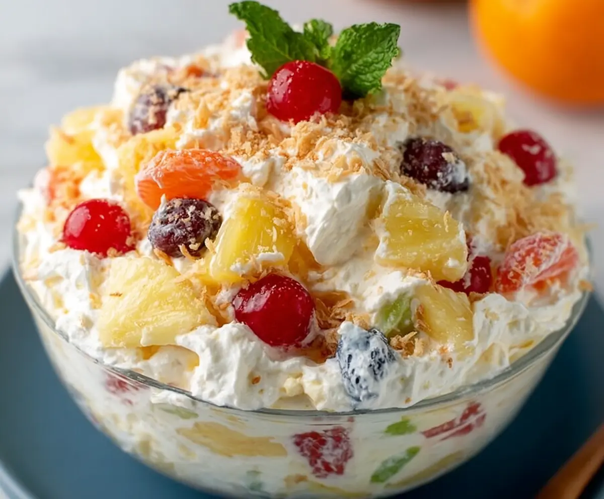 Easy Hawaiian Cheesecake Salad Recipe