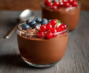 High Protein Chocolate Pudding