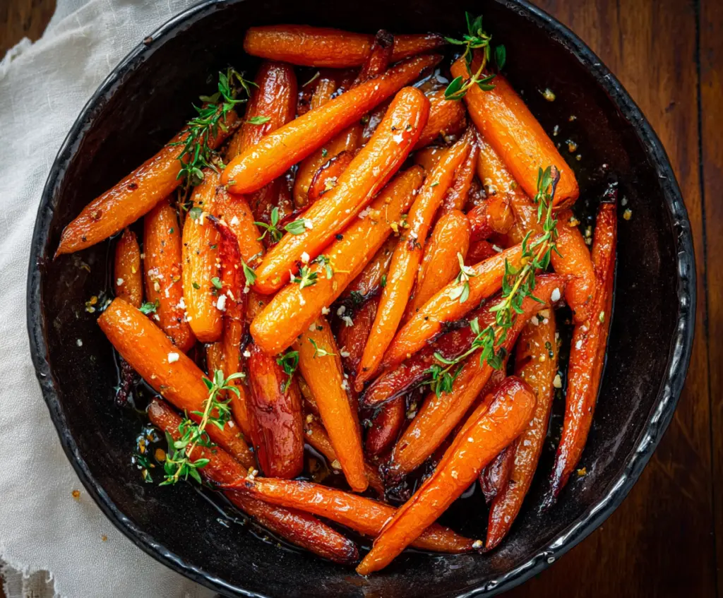 Honey Glazed Roasted Carrots