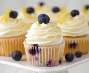 Lemon Blueberry Cupcakes