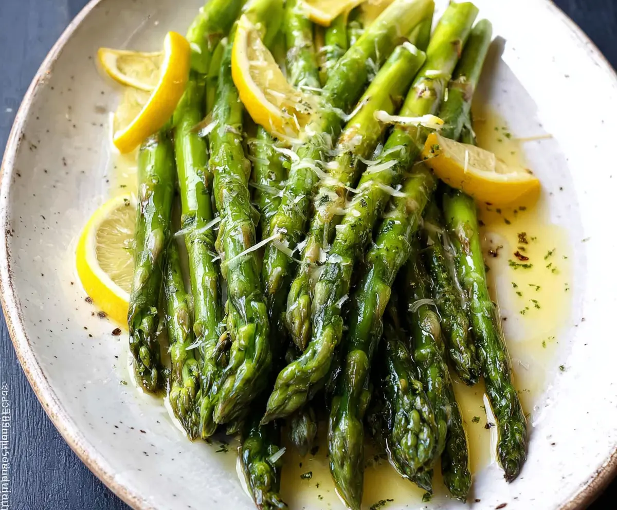 Easy Lemon Butter Asparagus Recipe