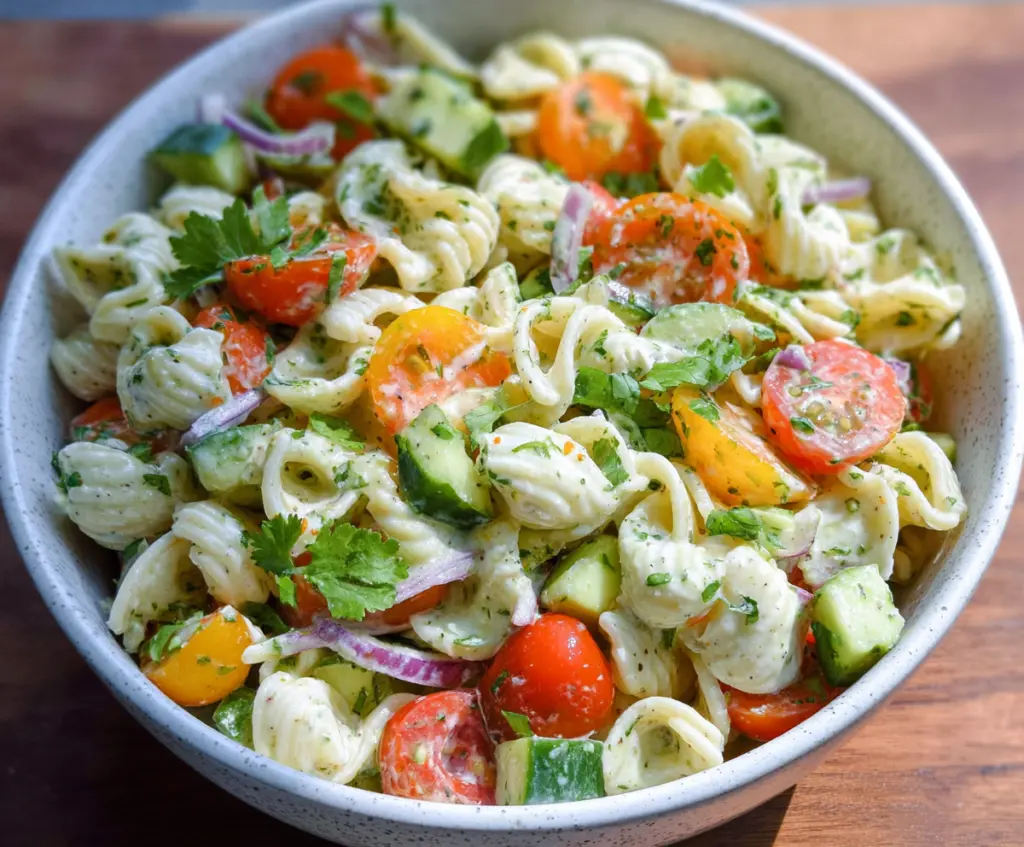 Cilantro Lime Pasta Salad