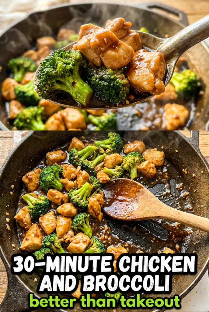 30-Minute Chicken and Broccoli