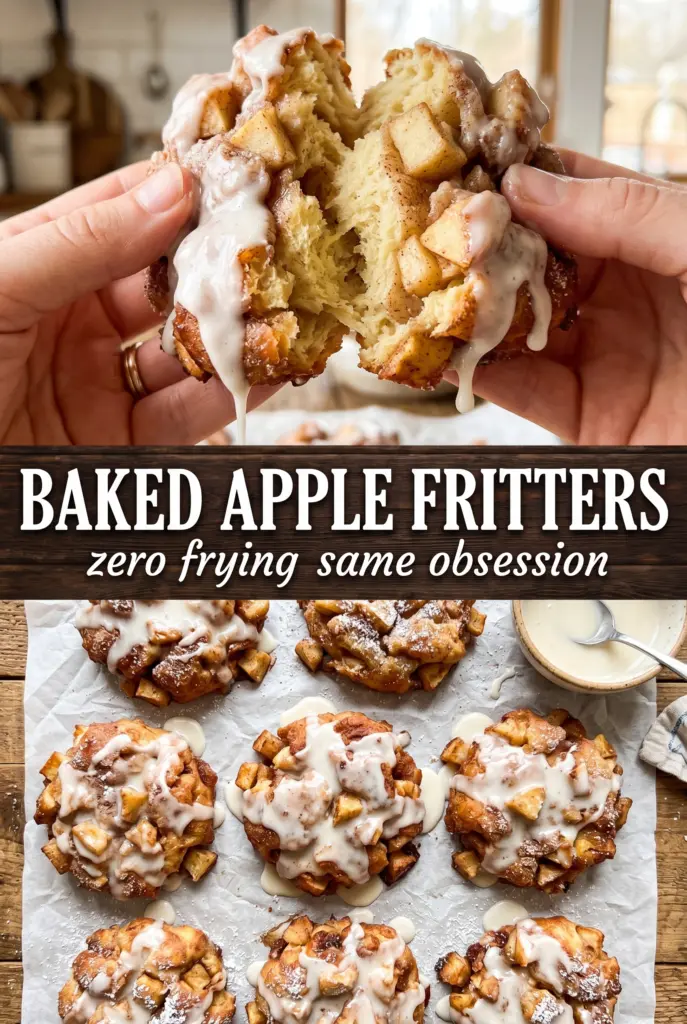 Baked Apple Fritters