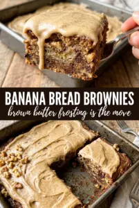 Banana Bread Brownies