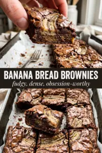 Banana Bread Brownies