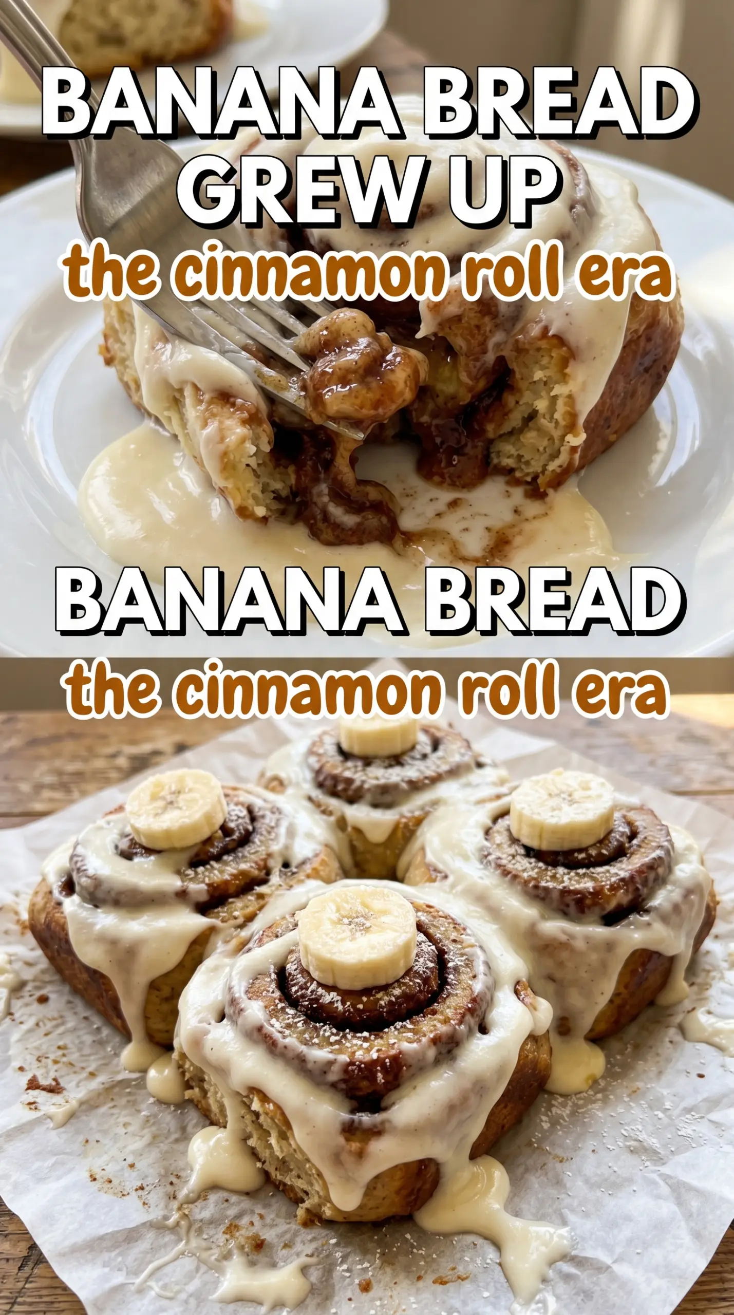 Fresh baked rolls with glaze