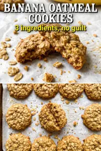 Banana Oatmeal Cookies