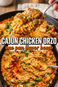 Cajun Chicken Orzo