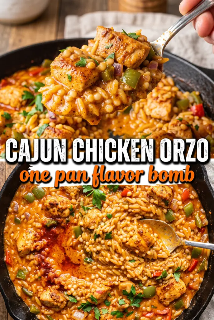 Cajun Chicken Orzo