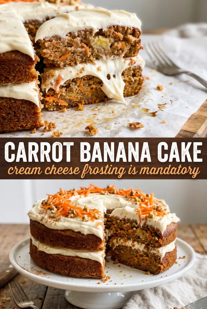 Carrot Banana Cake