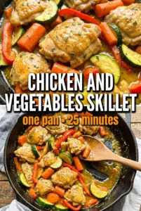 Chicken and Vegetables Skillet