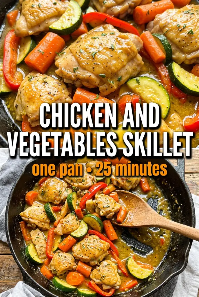 Chicken and Vegetables Skillet