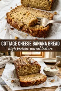 Cottage Cheese Banana Bread