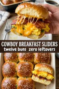 Cowboy Breakfast Sliders