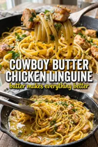 Cowboy Butter Chicken Linguine