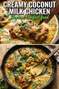 Creamy Coconut Milk Chicken