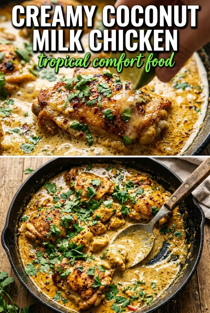 Creamy Coconut Milk Chicken