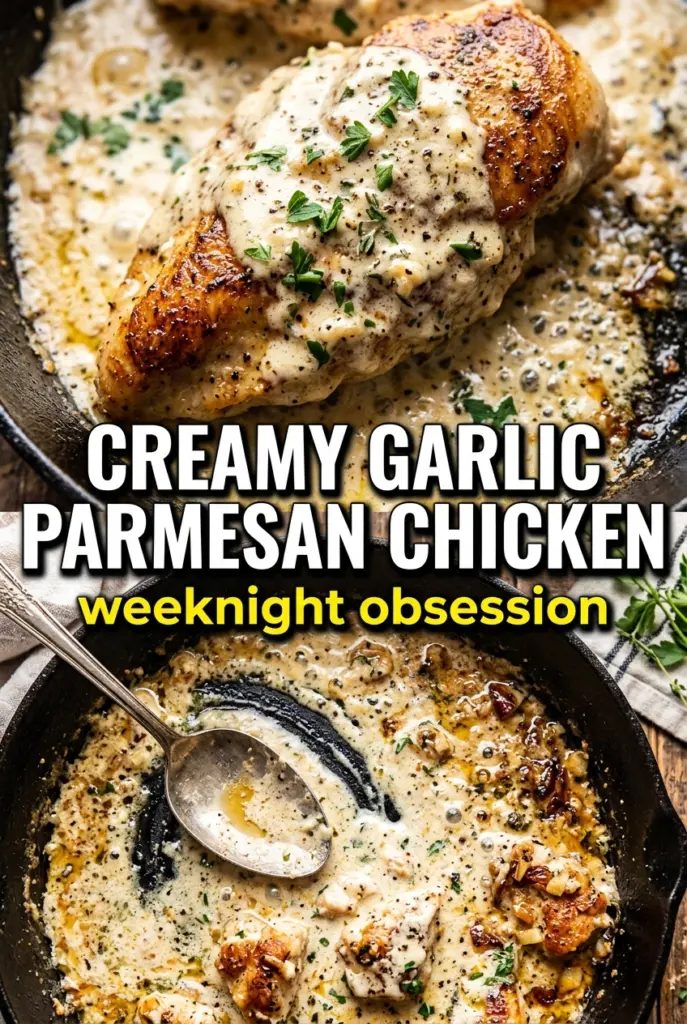Creamy Garlic Parmesan Chicken