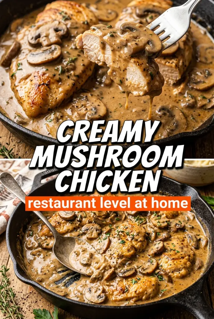 Creamy Mushroom Chicken