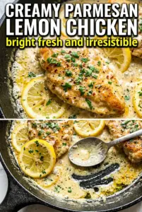 Creamy Parmesan Lemon Chicken