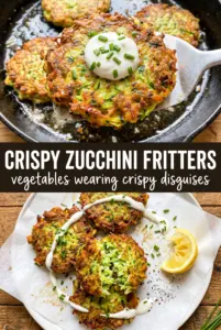 Crispy Zucchini Fritters